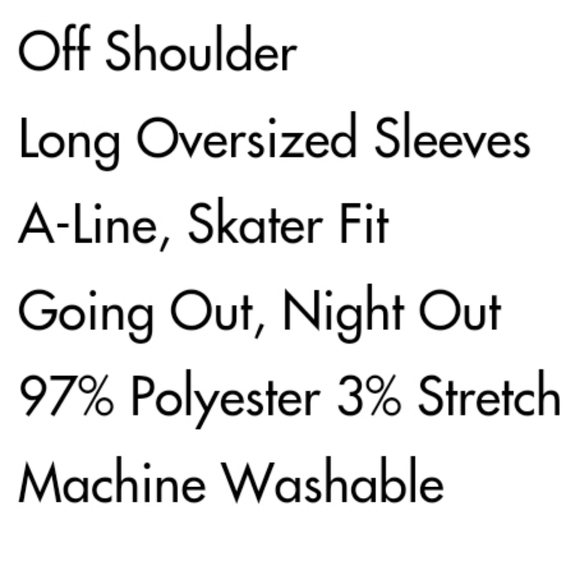 "Focused" Plus Off Shoulder Skater Mini Dress - Picture 2 of 3